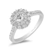 Enchanted Disney Fine Jewelry 14K White Gold with 1 CTTW Diamonds Majestic Princess Engagement Ring