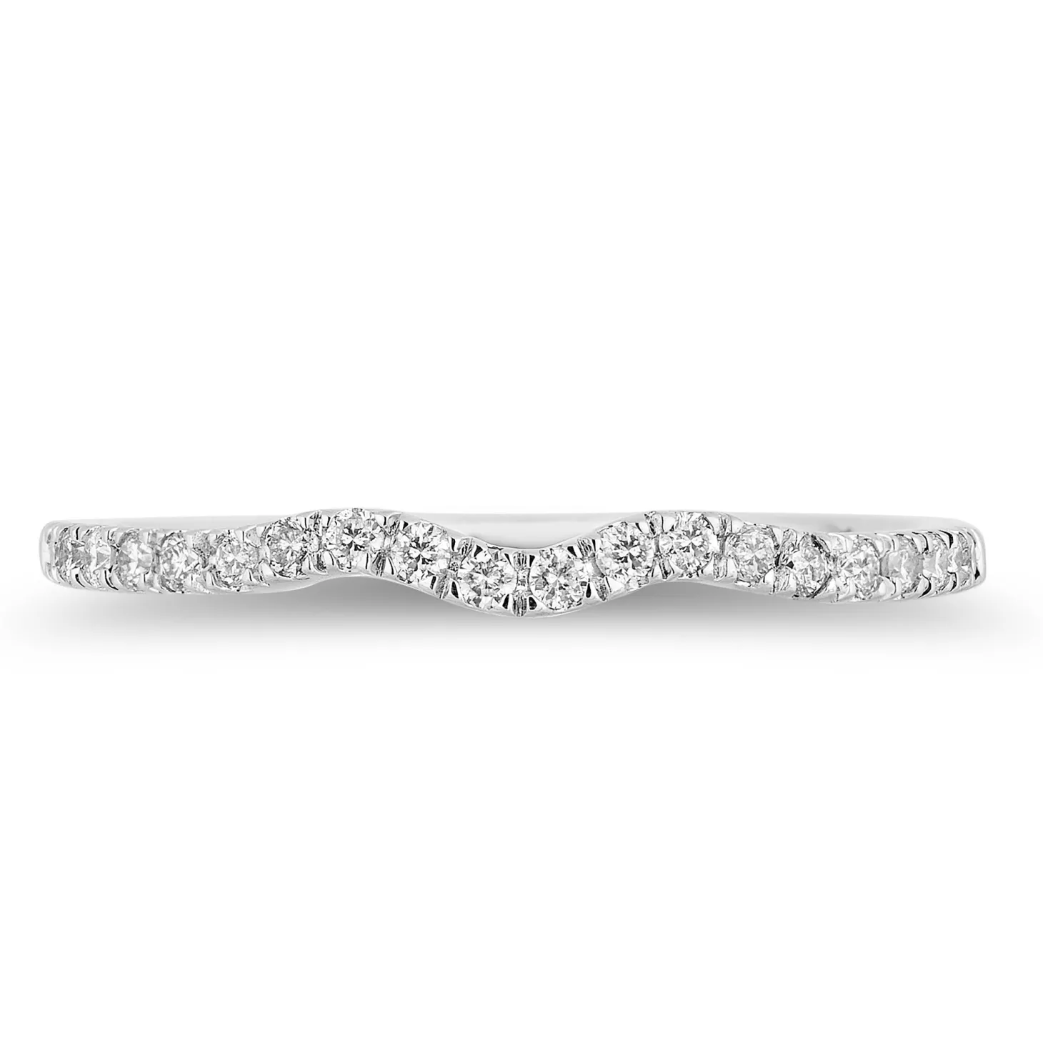 Enchanted Disney Fine Jewelry 14K White Gold and Rose Gold with 3/4 CTTW Belle Rose Bridal Set