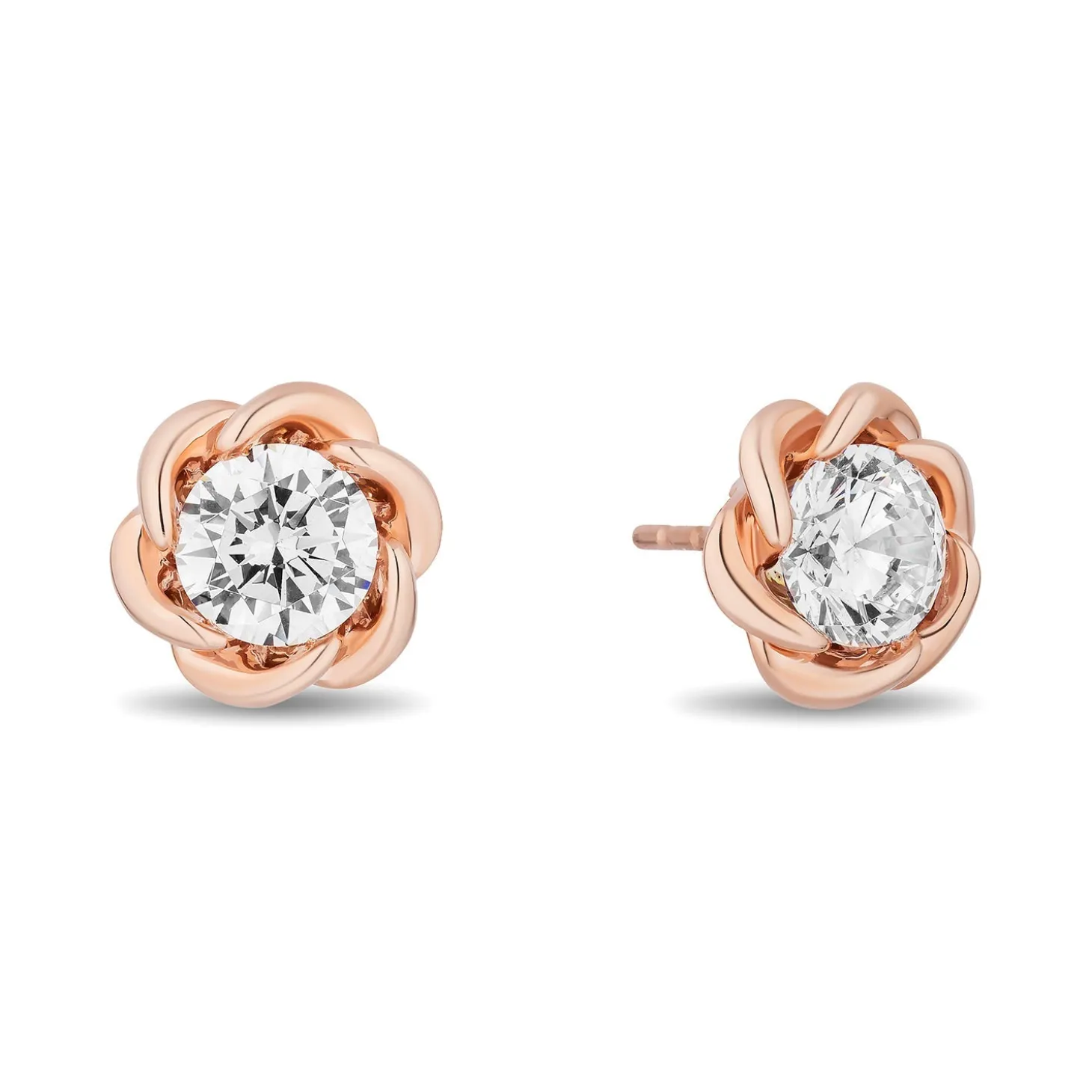 Enchanted Star 2 CTTW Lab Grown Diamond Belle Stud Earrings