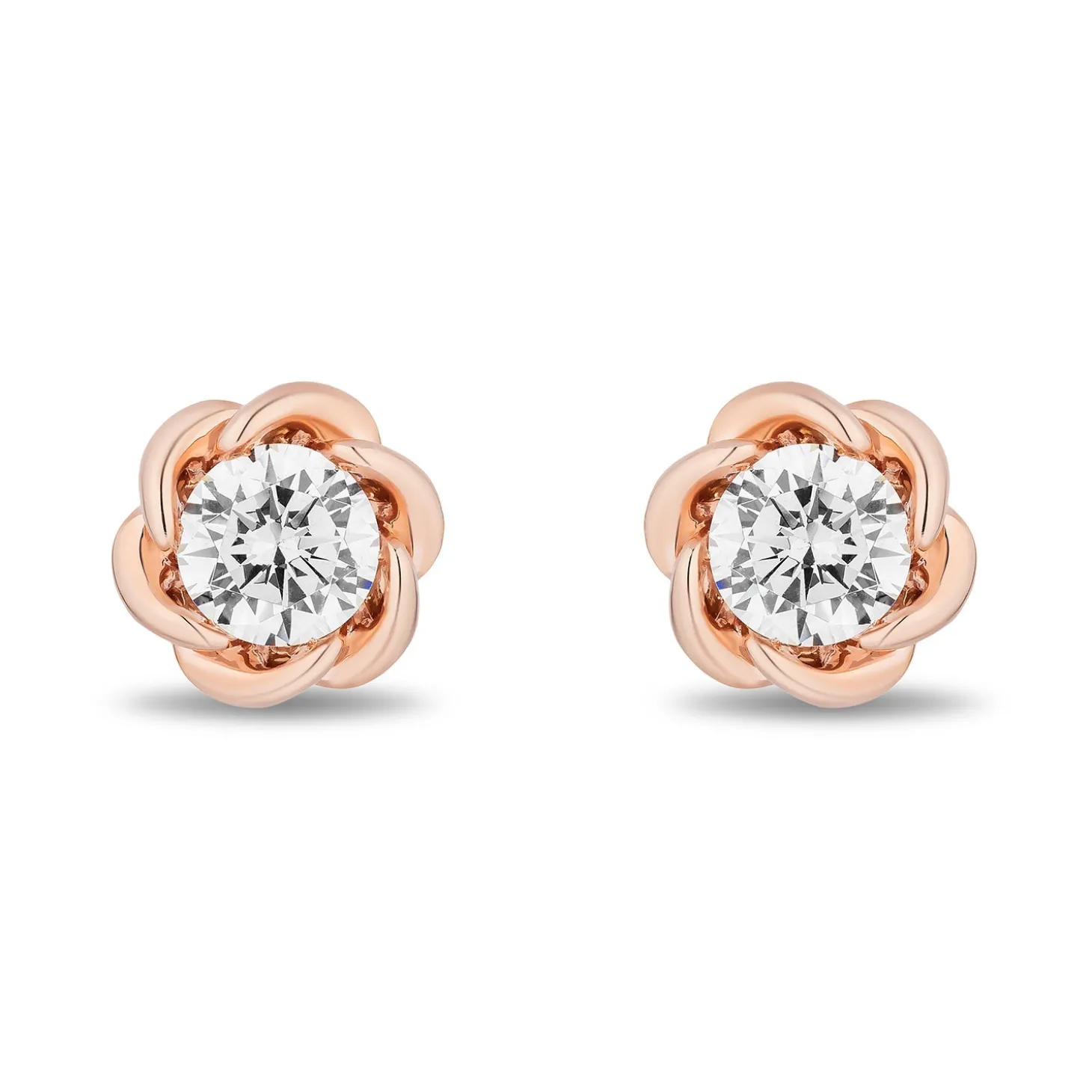 Enchanted Star 2 CTTW Lab Grown Diamond Belle Stud Earrings