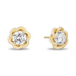 Enchanted Star 2 CTTW Lab Grown Diamond Belle Stud Earrings