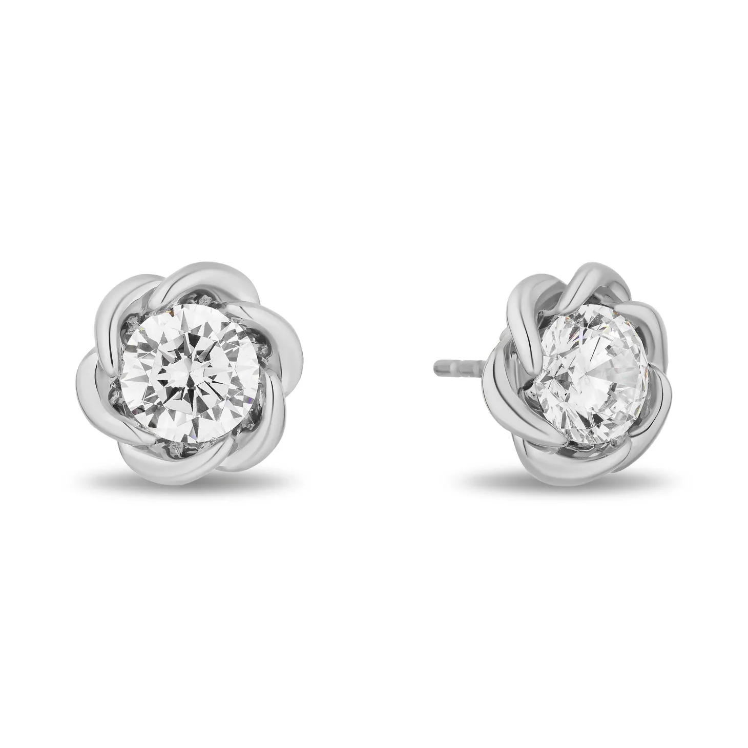 Enchanted Star 2 CTTW Lab Grown Diamond Belle Stud Earrings