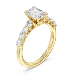 Enchanted Star Lab Grown Diamond 14K Gold Elsa Engagement Ring