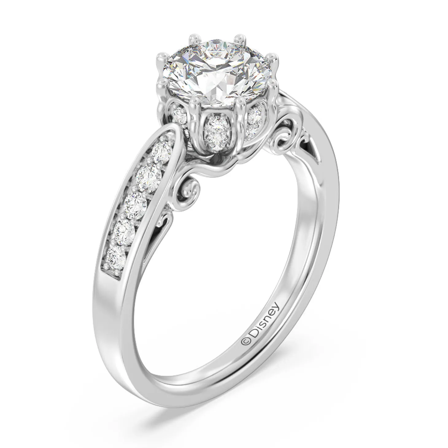 Enchanted Star Lab Grown Diamond Cinderella Engagement Ring