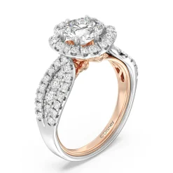 Enchanted Star Lab Grown Diamond 14K Gold Belle Engagement Ring