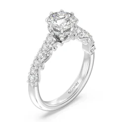 Enchanted Star Lab Grown Diamond 14K Gold Cinderella Filigree Engagement Ring