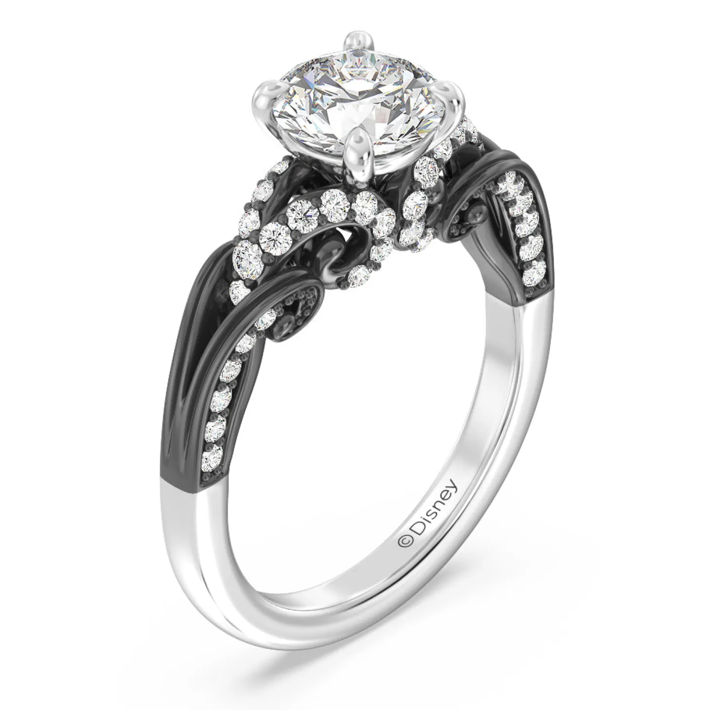 Enchanted Star Lab Grown Diamond 14K Gold Ursula Engagement Ring