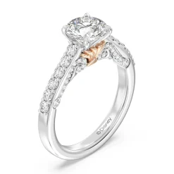 Enchanted Star Lab Grown Diamond 14K Gold Ariel Filigree Engagement Ring