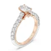 Enchanted Star Lab Grown Diamond 14K Gold Jasmine Arabesque Engagement Ring