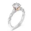 Enchanted Star Lab Grown Diamond 14K Gold Ariel Seashell Engagement Ring