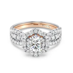 Enchanted Star Lab Grown Diamond 14K Gold Belle Engagement Ring