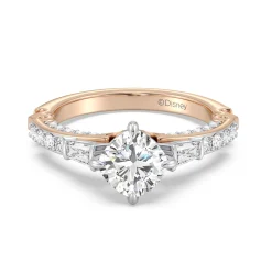 Enchanted Star Lab Grown Diamond 14K Gold Aurora Crown Engagement Ring