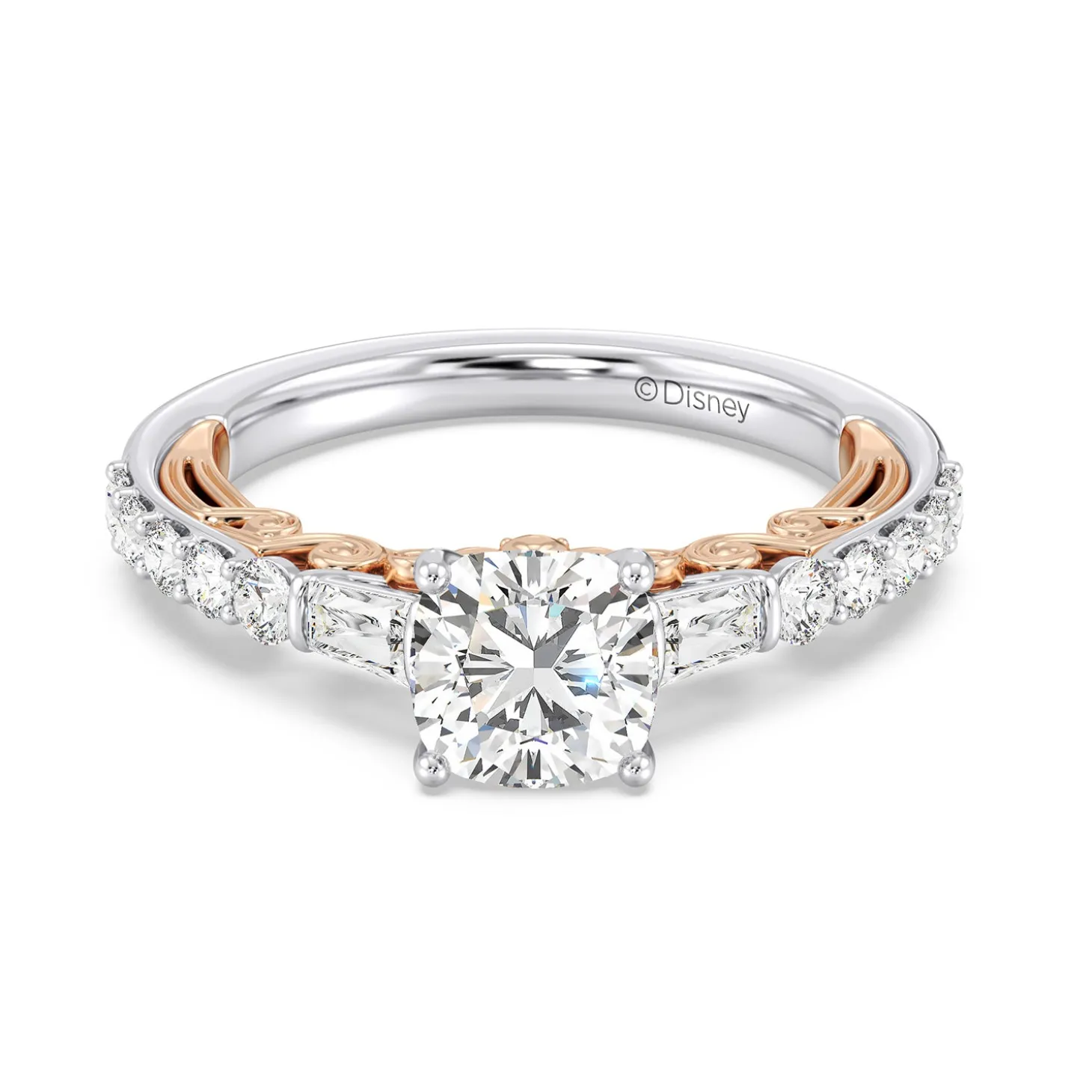 Enchanted Star Lab Grown Diamond 14K Gold Rapunzel Engagement Ring