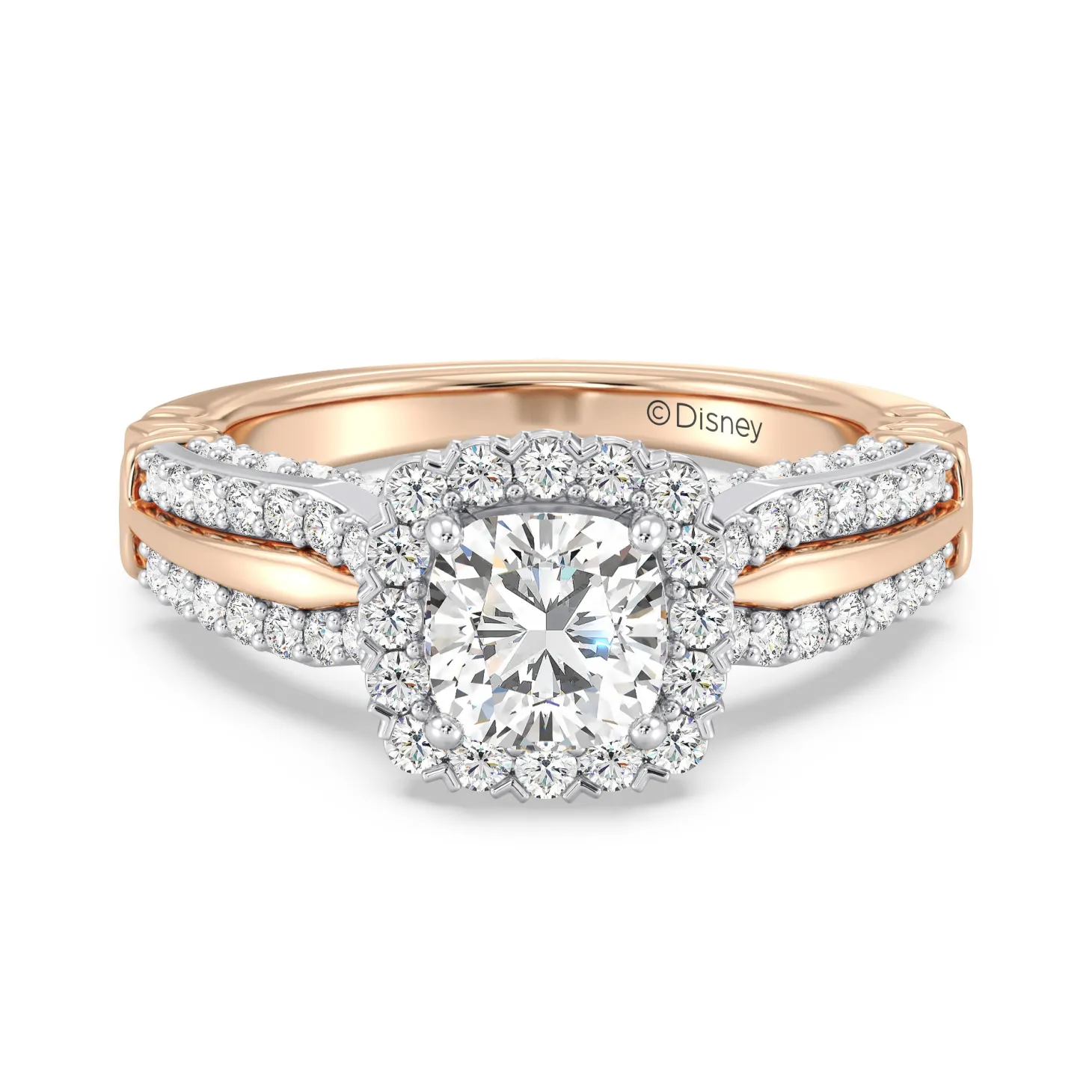 Enchanted Star Lab Grown Diamond Aurora Crown Engagement Ring