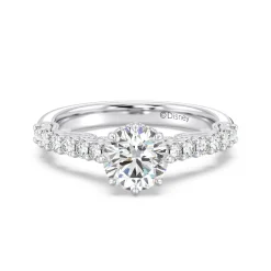 Enchanted Star Lab Grown Diamond 14K Gold Cinderella Filigree Engagement Ring