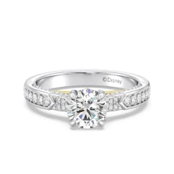 Enchanted Star Lab Grown Diamond 14K Gold Aurora Engagement Ring