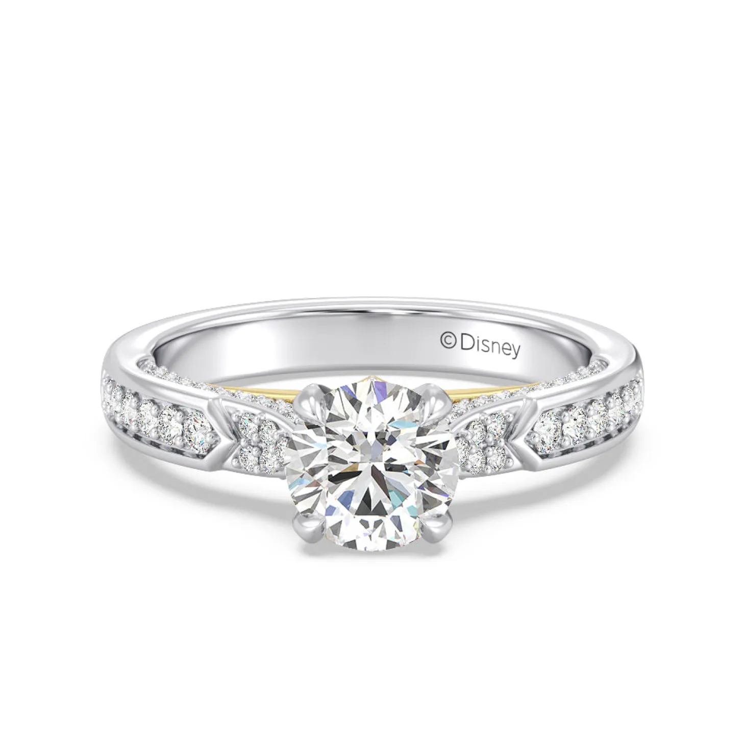 Enchanted Star Lab Grown Diamond 14K Gold Aurora Engagement Ring