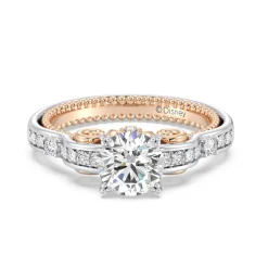 Enchanted Star Lab Grown Diamond 14K Gold Cinderella Carriage Engagement Ring