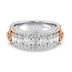Enchanted Star Lab Grown Diamonds Belle Rose Anniversary Band