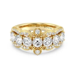 Enchanted Star Lab Grown Diamonds Cinderella Anniversary Band