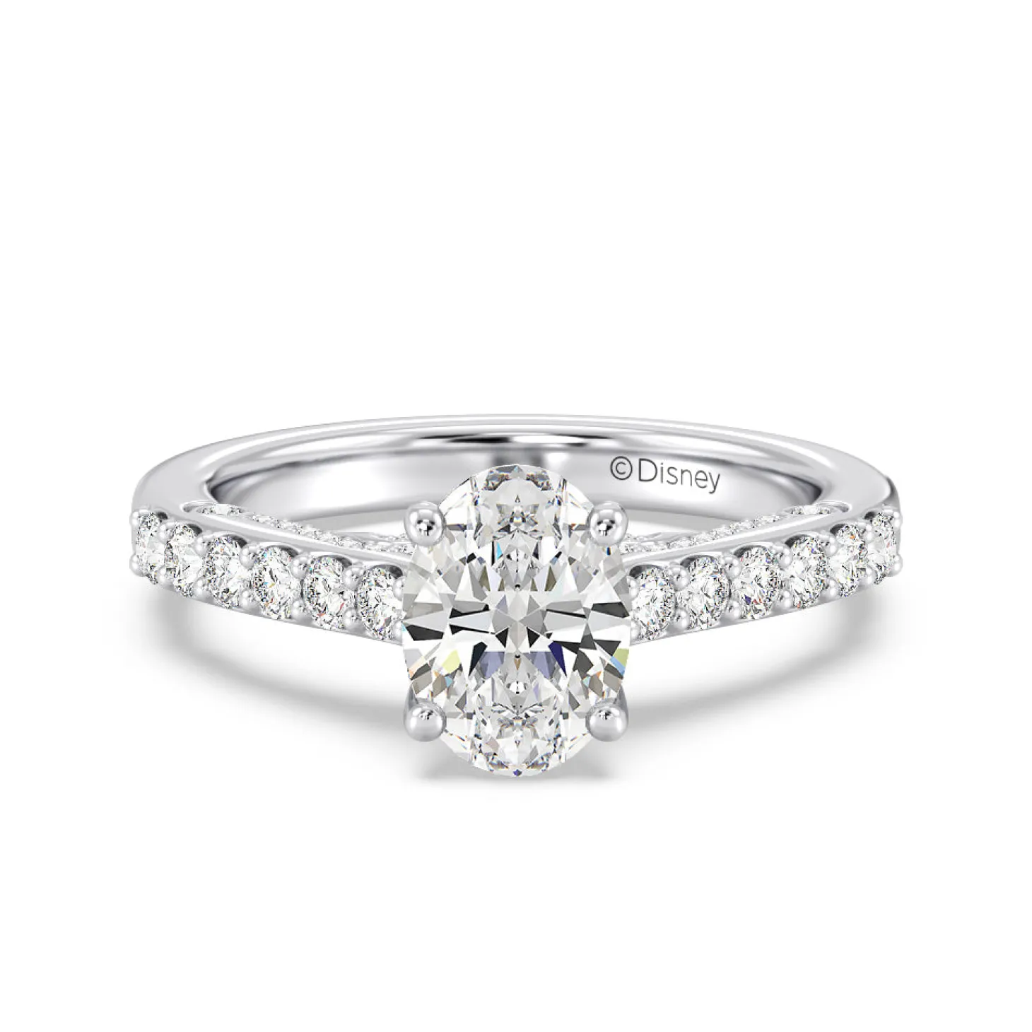 Enchanted Star Lab Grown Diamond 14K Gold Ariel Filigree Engagement Ring