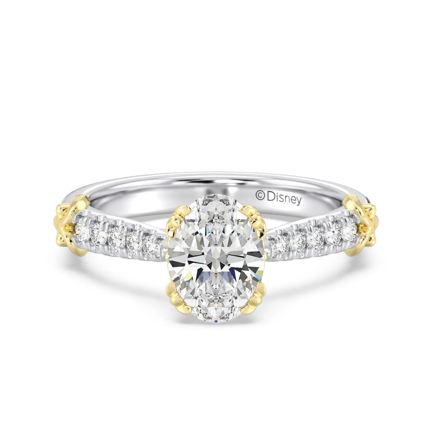 Enchanted Star Lab Grown Diamond 14K Gold Aurora Engagement Ring