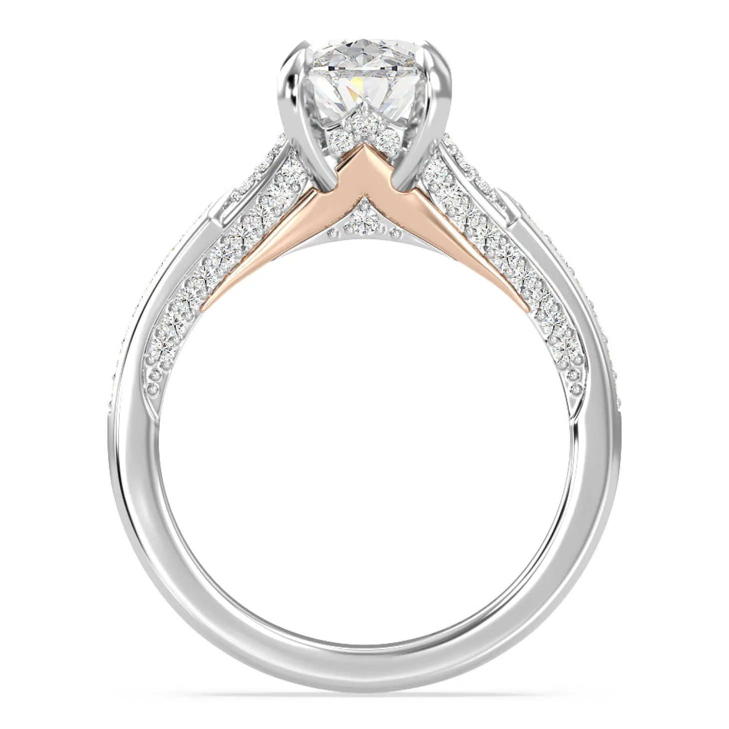 Enchanted Star Lab Grown Diamond 14K Gold Aurora Engagement Ring