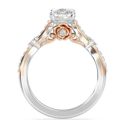 Enchanted Star Lab Grown Diamond 14K Gold Belle Ballroom Engagement Ring
