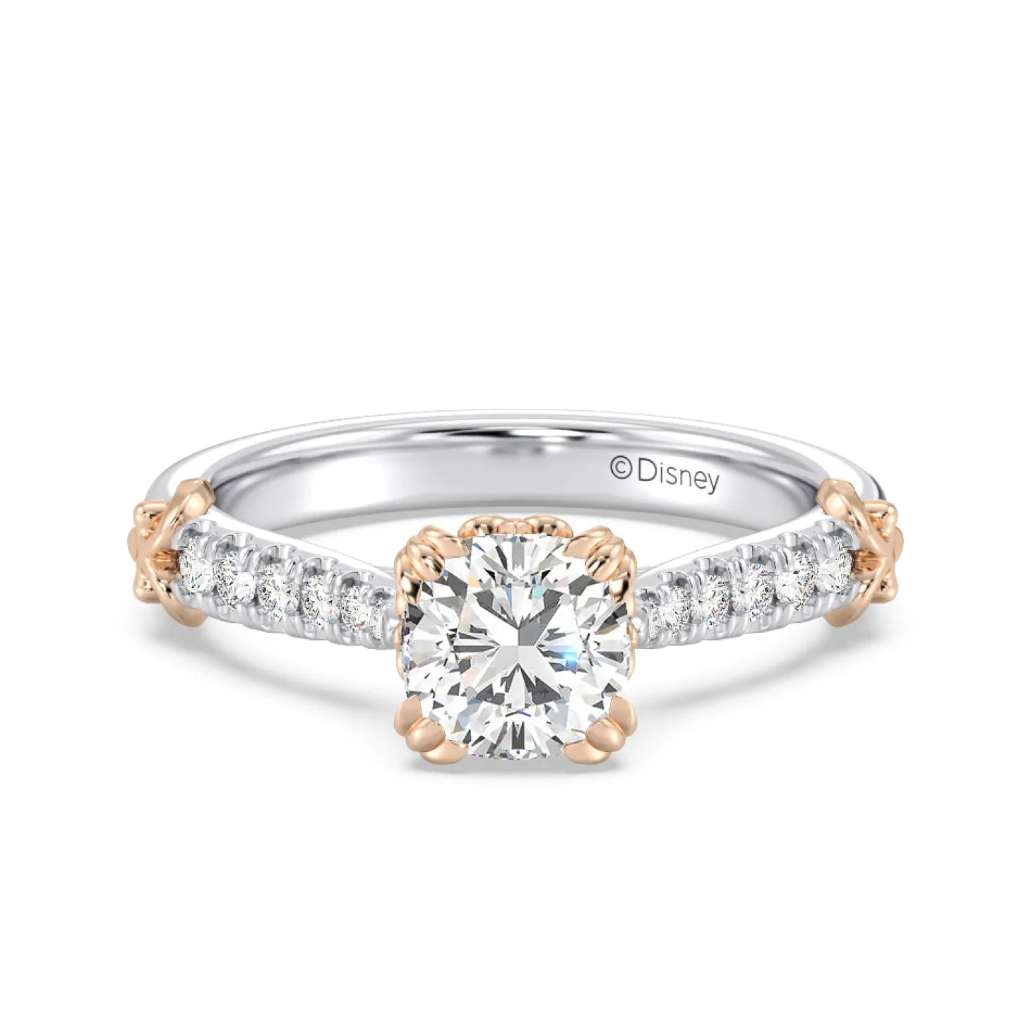 Enchanted Star Lab Grown Diamond 14K Gold Aurora Engagement Ring