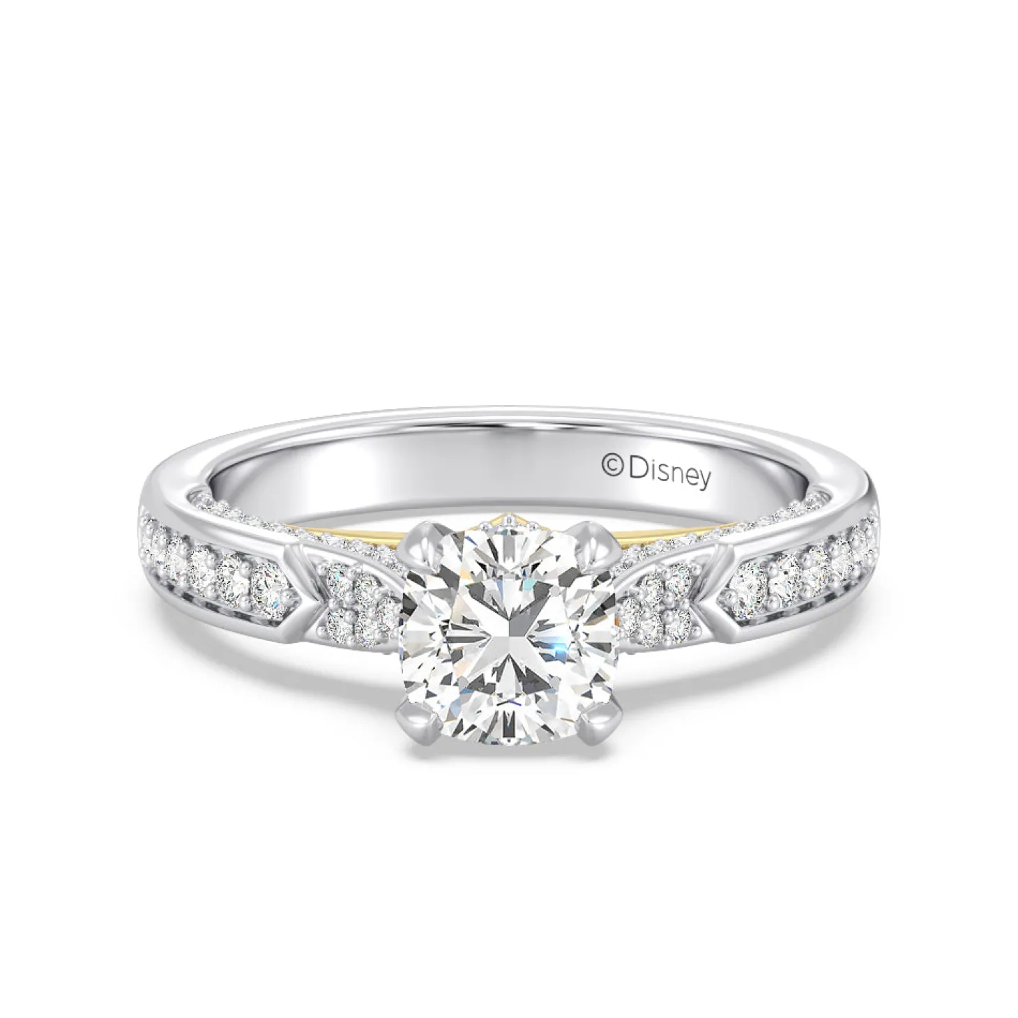 Enchanted Star Lab Grown Diamond 14K Gold Aurora Engagement Ring