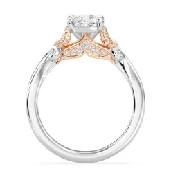 Enchanted Star Lab Grown Diamond 14K Gold Ariel Mermaid Engagement Ring