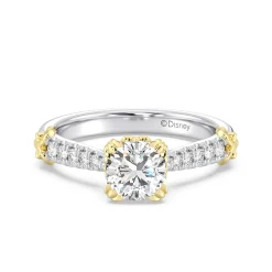 Enchanted Star Lab Grown Diamond 14K Gold Aurora Engagement Ring