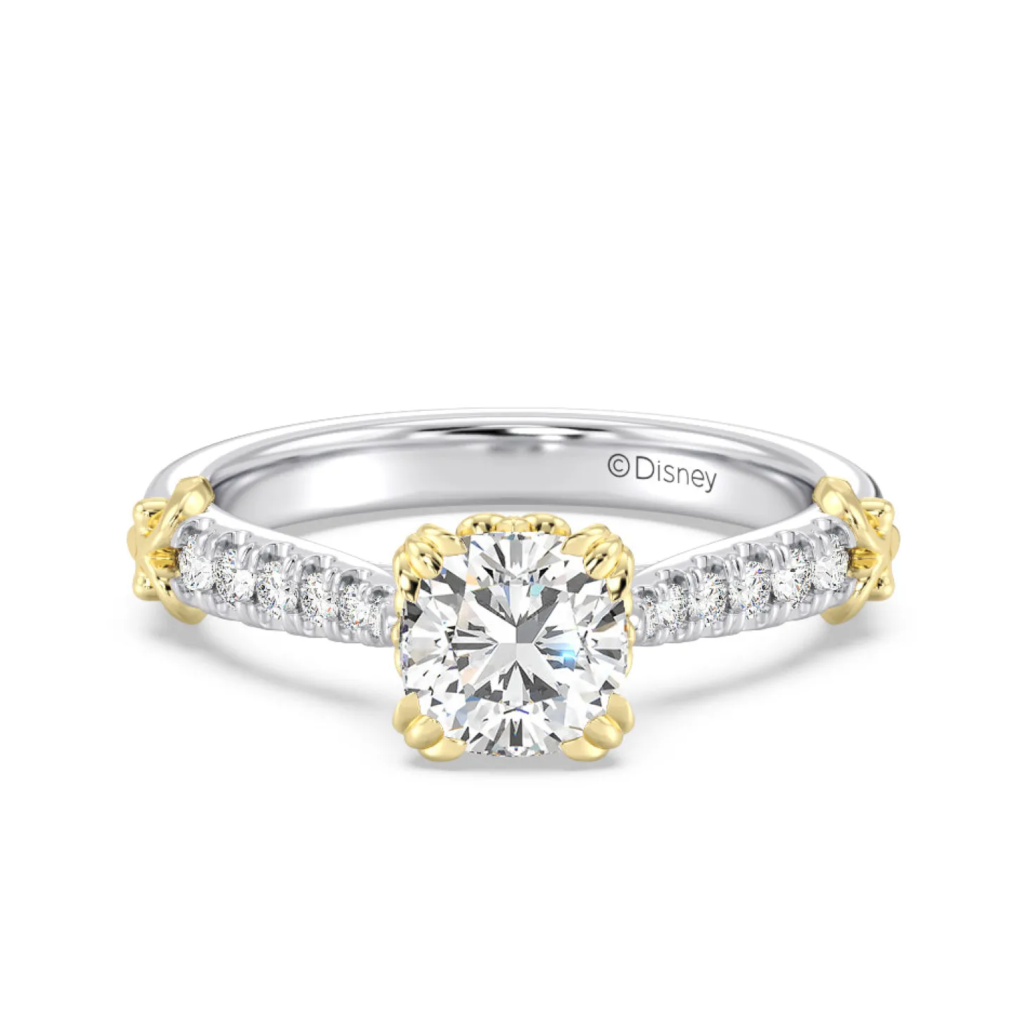 Enchanted Star Lab Grown Diamond 14K Gold Aurora Engagement Ring