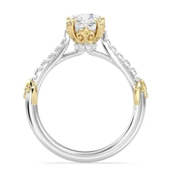 Enchanted Star Lab Grown Diamond 14K Gold Aurora Engagement Ring