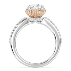 Enchanted Star Lab Grown Diamond 14K Gold Ariel Seashell Basket Engagement Ring