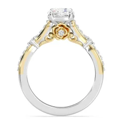 Enchanted Star Lab Grown Diamond 14K Gold Belle Ballroom Engagement Ring