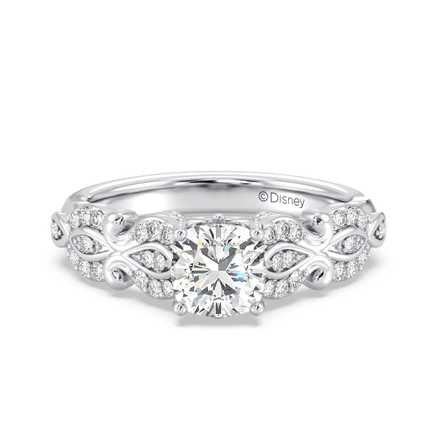 Enchanted Star Lab Grown Diamond Cinderella Carriage Engagement Ring