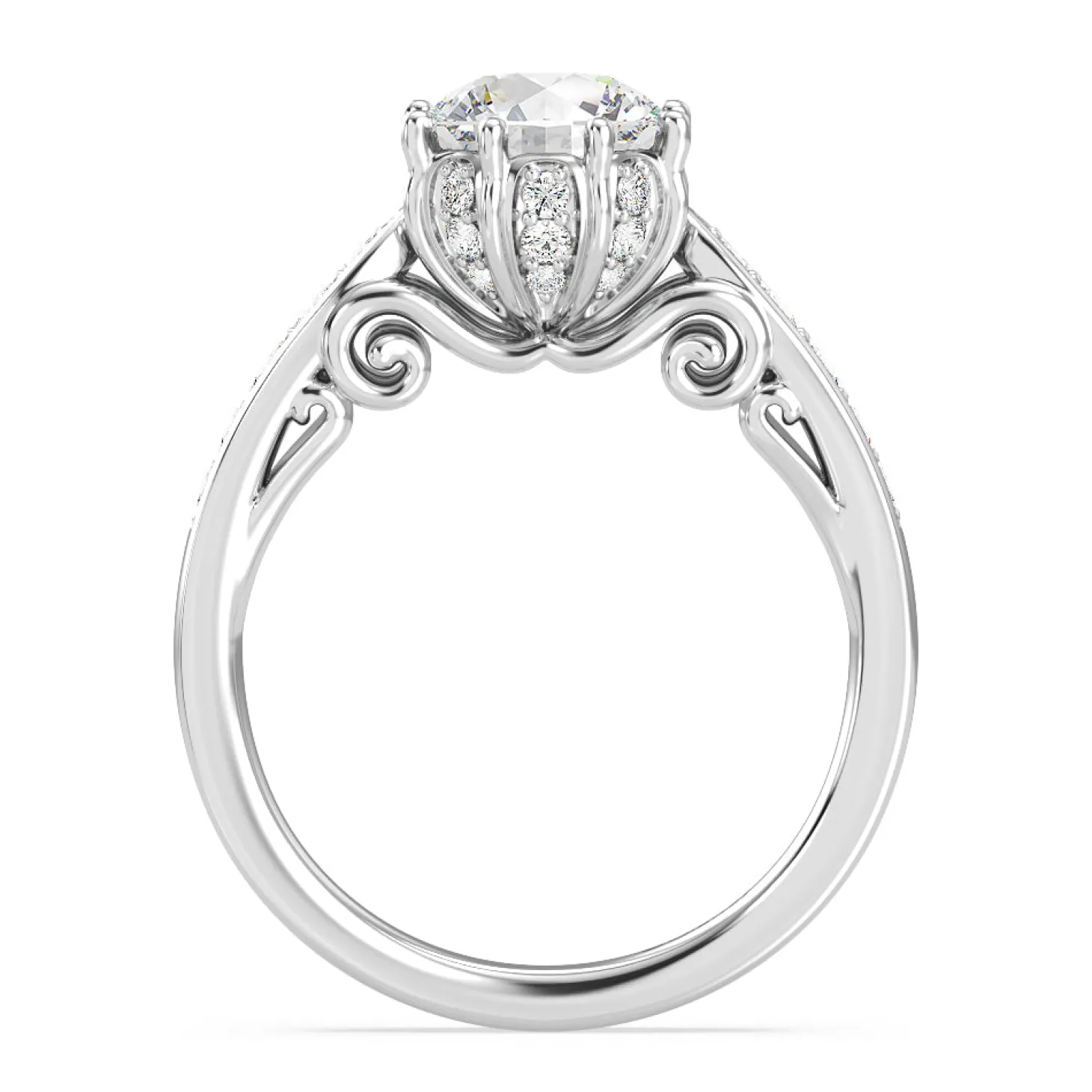 Enchanted Star Lab Grown Diamond Cinderella Engagement Ring