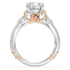 Enchanted Star Lab Grown Diamond 14K Gold Belle Vintage Engagement Ring