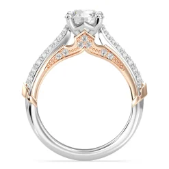 Enchanted Star Lab Grown Diamond 14K Gold Aurora Double Shank Engagement Ring
