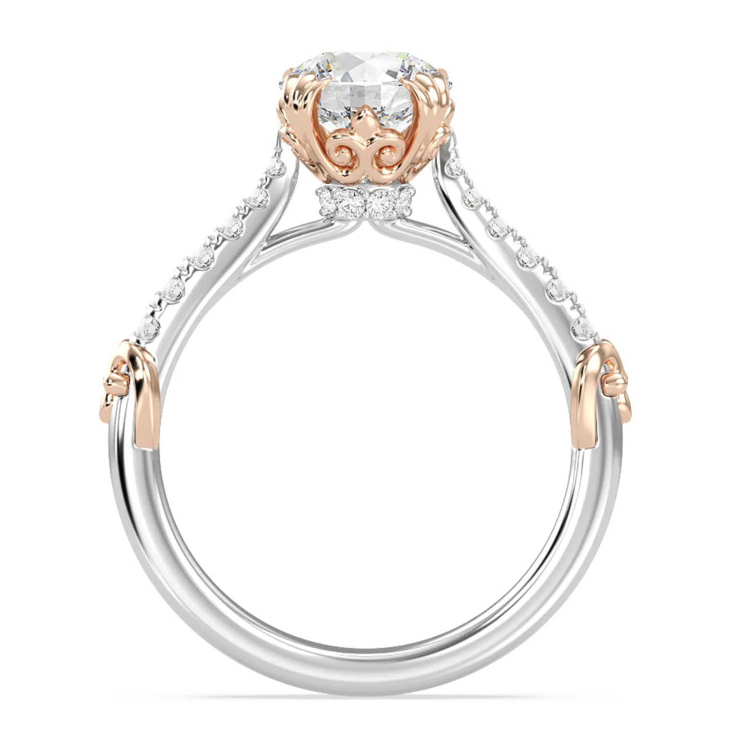 Enchanted Star Lab Grown Diamond 14K Gold Aurora Engagement Ring