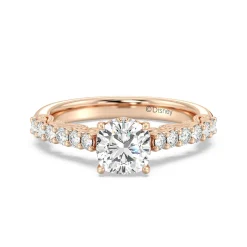 Enchanted Star Lab Grown Diamond 14K Gold Cinderella Filigree Engagement Ring