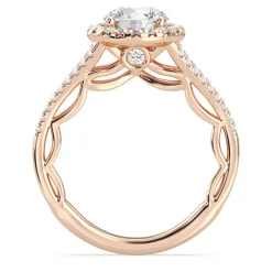 Enchanted Star Lab Grown Diamond 14K Gold Cinderella Engagement Ring Set