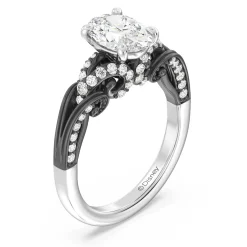 Enchanted Star Lab Grown Diamond 14K Gold Ursula Engagement Ring