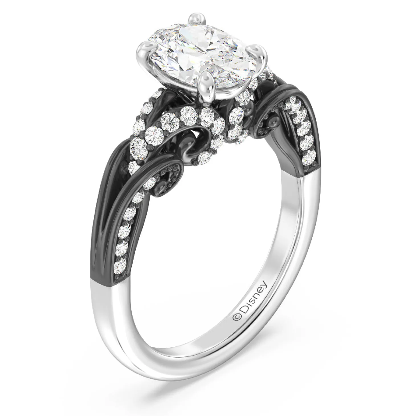 Enchanted Star Lab Grown Diamond 14K Gold Ursula Engagement Ring