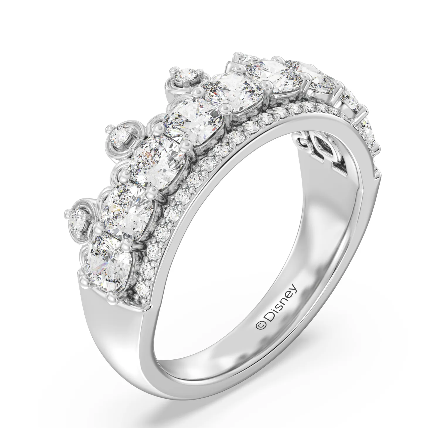 Enchanted Star Lab Grown Diamonds Cinderella Anniversary Band