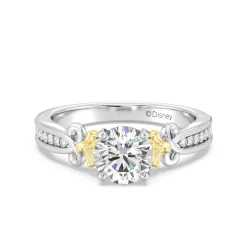 Enchanted Star Lab Grown Diamond 14K Gold Ariel Mermaid Engagement Ring