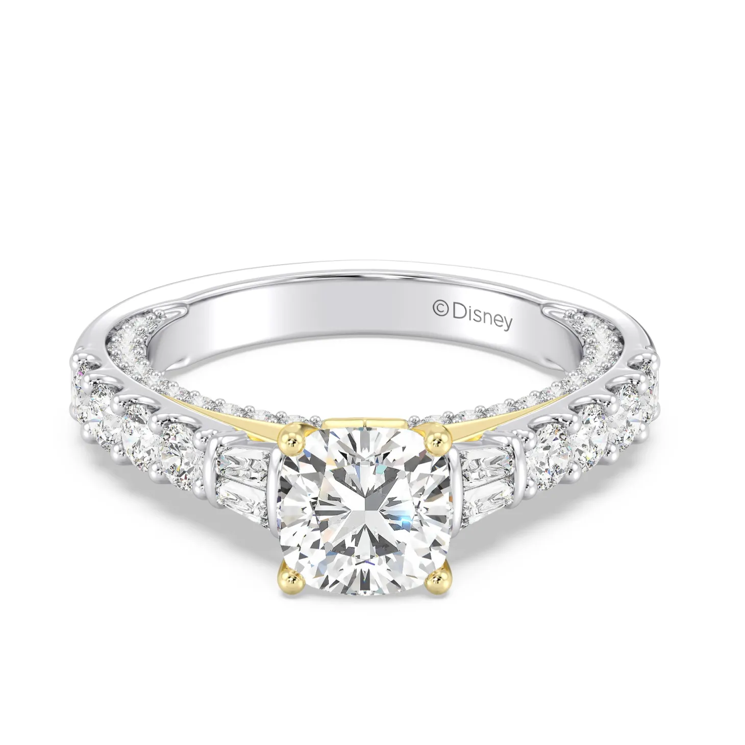 Enchanted Star Lab Grown Diamond 14k Gold Aurora Engagement Ring