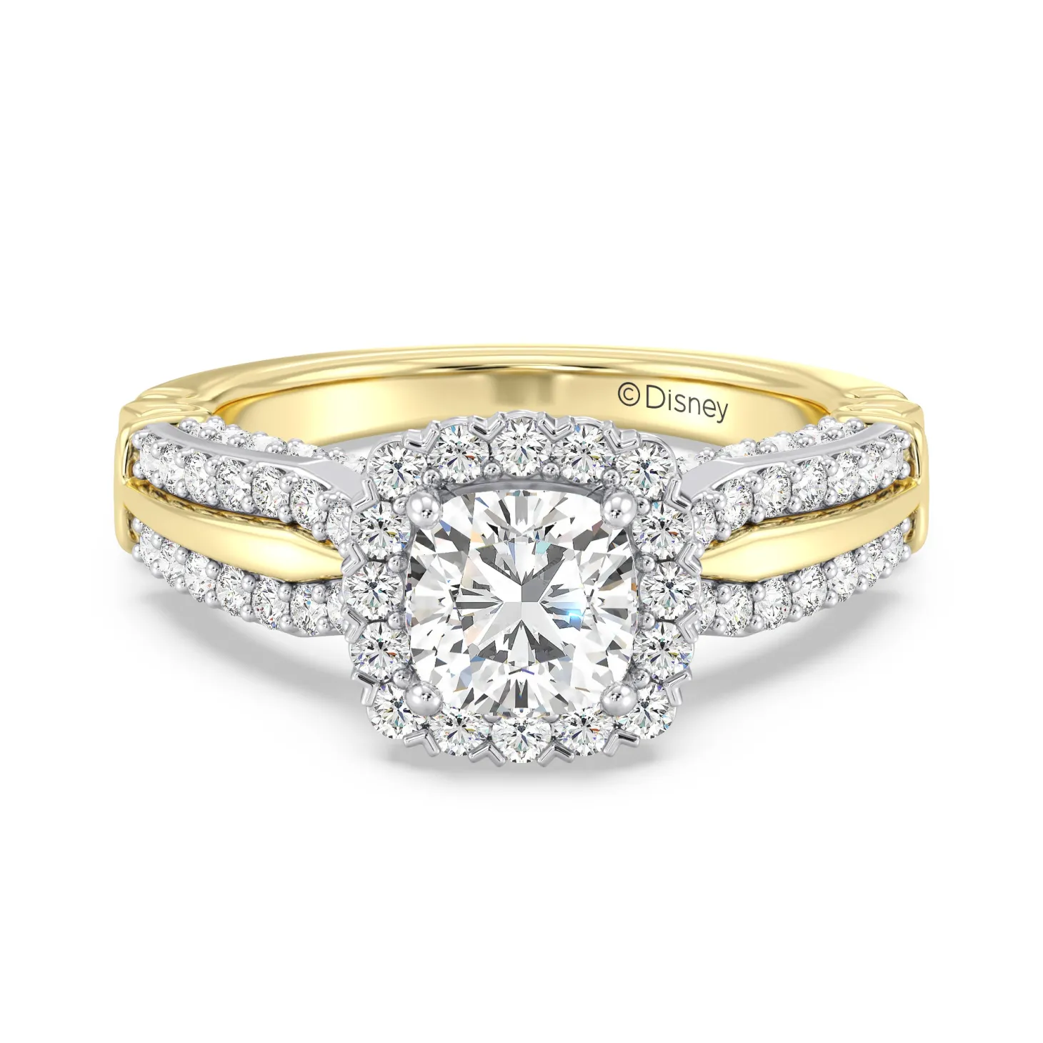 Enchanted Star Lab Grown Diamond Aurora Crown Engagement Ring