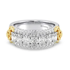 Enchanted Star Lab Grown Diamonds Belle Rose Anniversary Band
